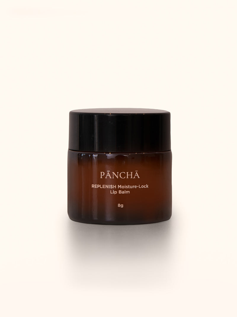 Pancha Beauty Replenish lip balm.