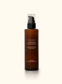 Pancha Beauty Restore lotion with Ayurvedic ingredients list on the back.