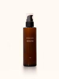 Pancha Beauty Restore skincare lotion.